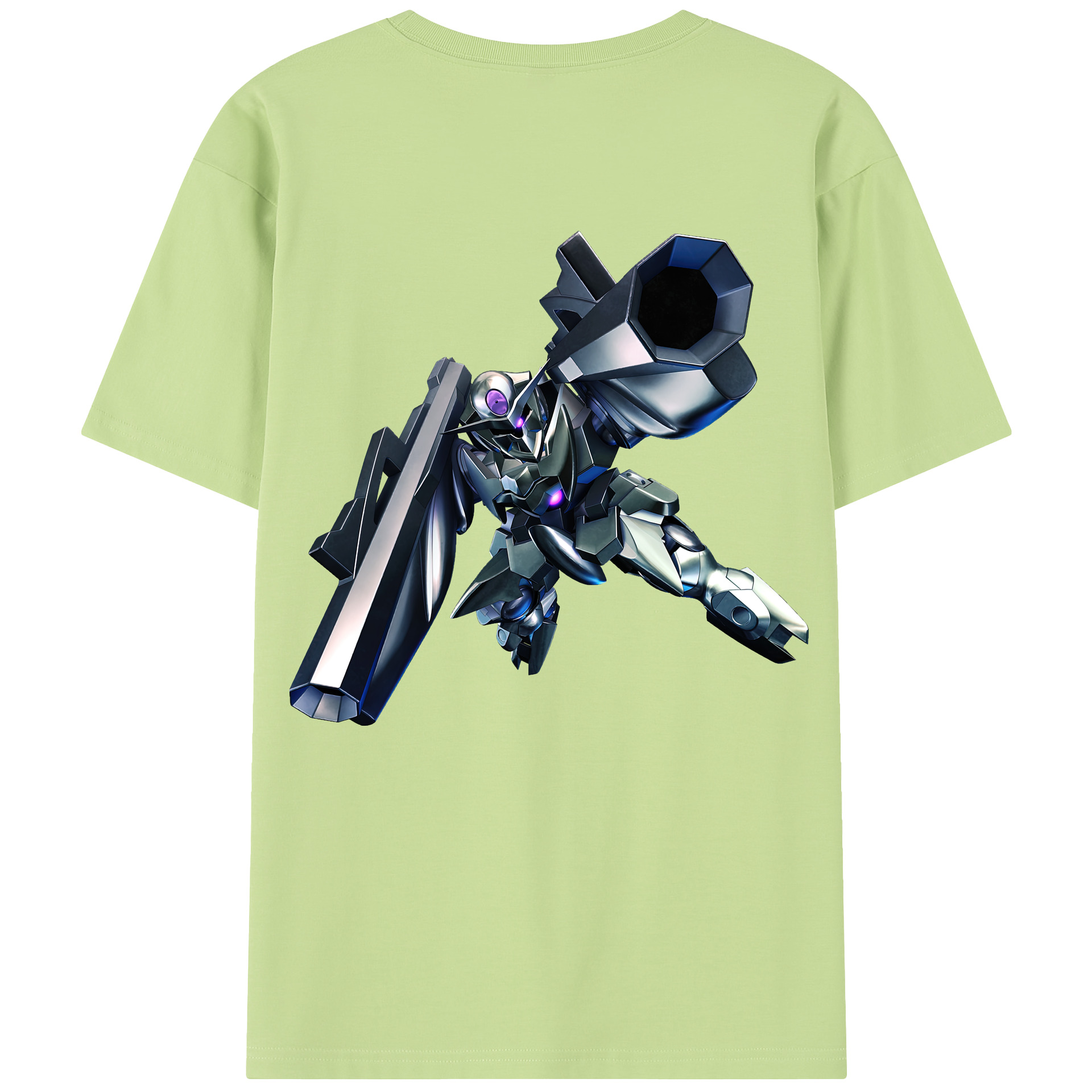 （画像用） 機動戦士ガンダム Mobile Suit Gundam 綿100％半袖Tシャツ（背面プリント）